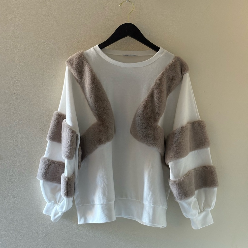 Zara Cream Top